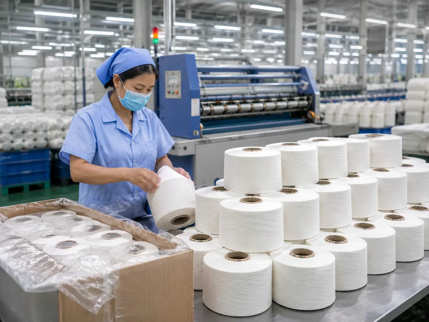 Spinning — representative textile image